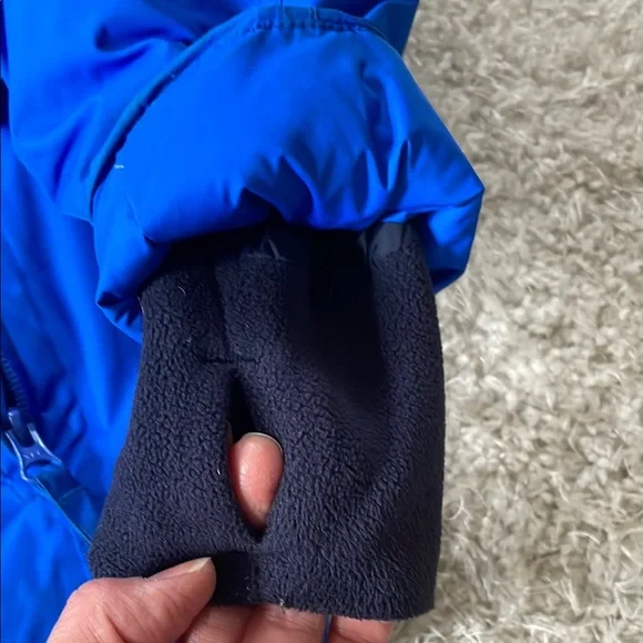 Lands' End Kids Blue Puffer Jacket - Picture 5 of 8